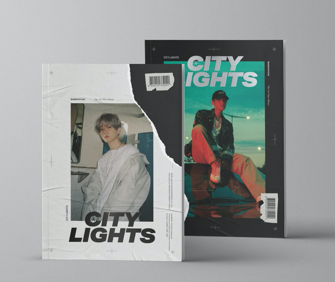 EXO Baekhyun 1st Mini Album "CITY LIGHT"
