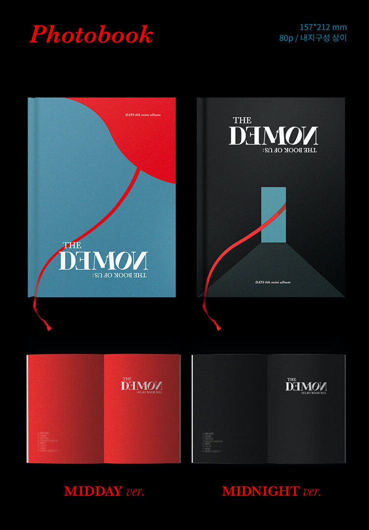 Day6 6th Mini Album The Book of Us: The Demon