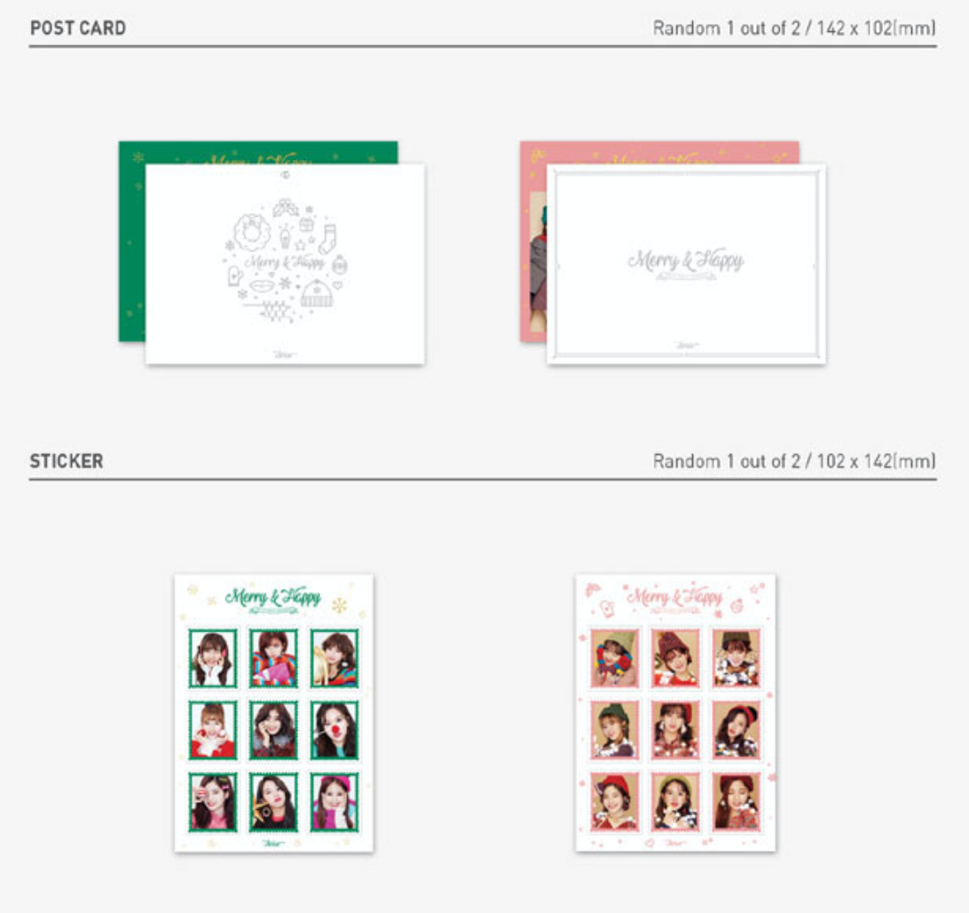 TWICE Vol.1 Album Repackage "Merry & Happy"