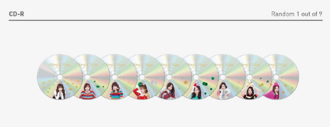 TWICE Vol.1 Album Repackage "Merry & Happy"