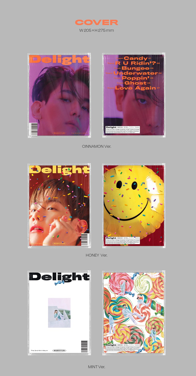 EXO Baekhyun 2nd Mini Album "Delight"