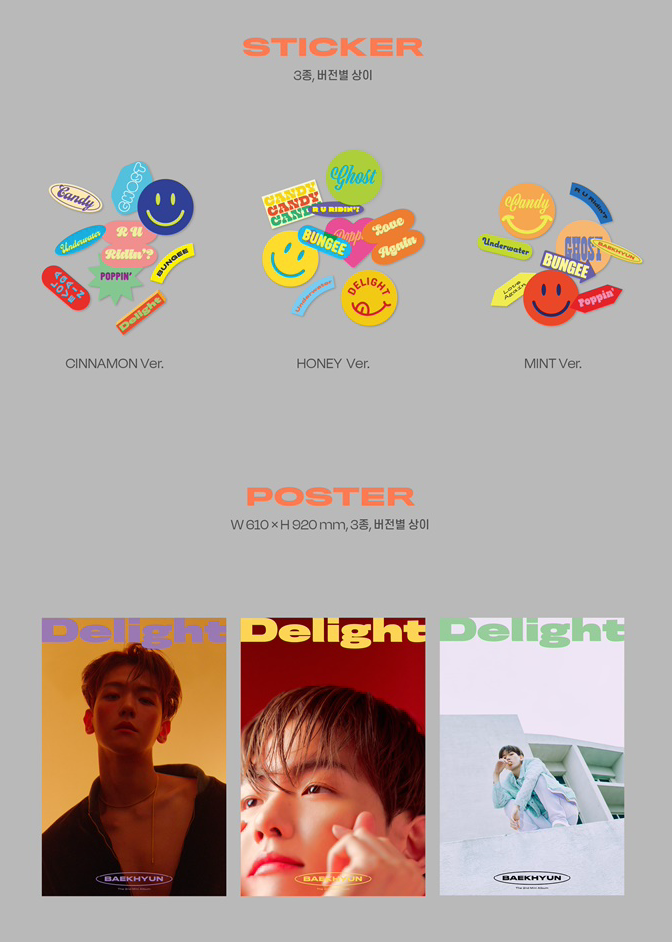 EXO Baekhyun 2nd Mini Album "Delight"