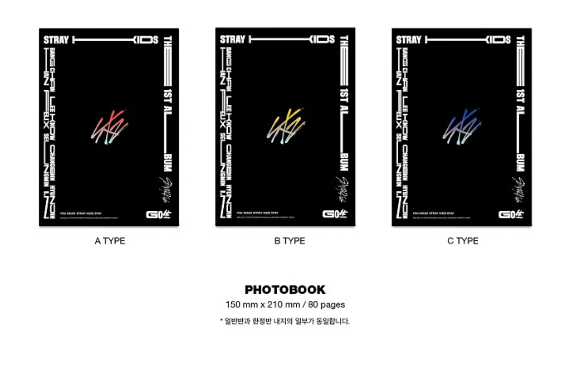 Stray Kids 1st Full-Length Album “Go生 (Go Live)"  (Standard Ver.)
