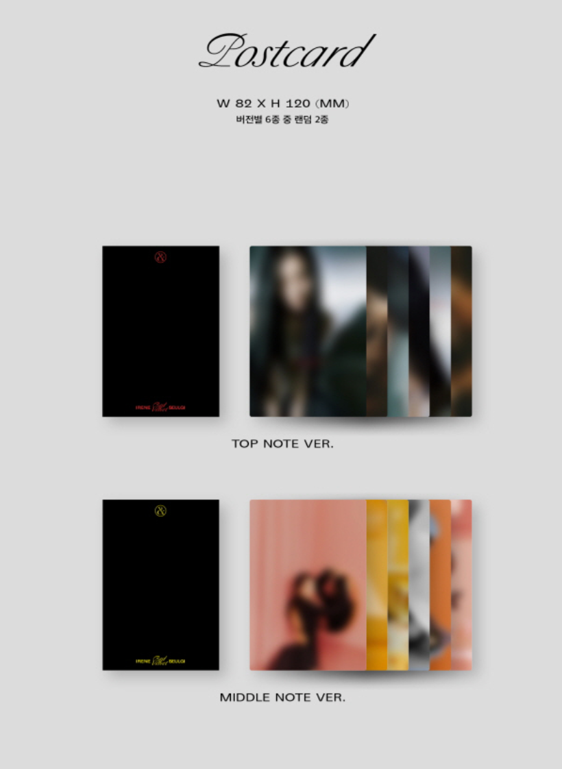 Irene & Seulgi (Red Velvet) 1st Mini Album: Monster