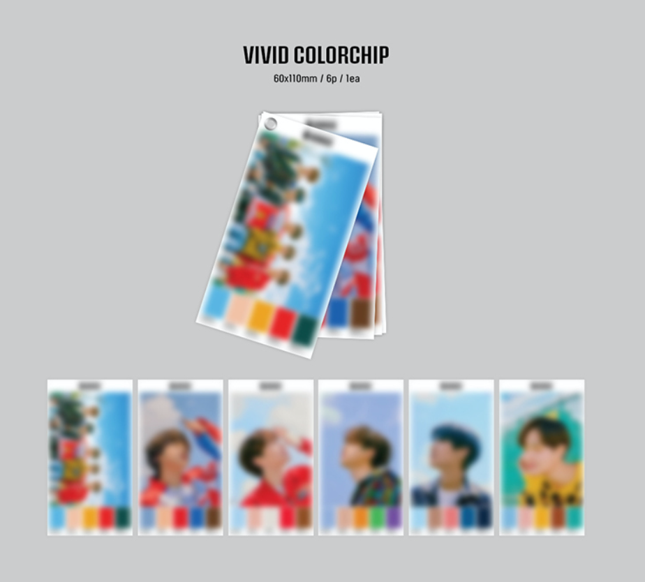 AB6IX 2nd EP Album "VIVID"