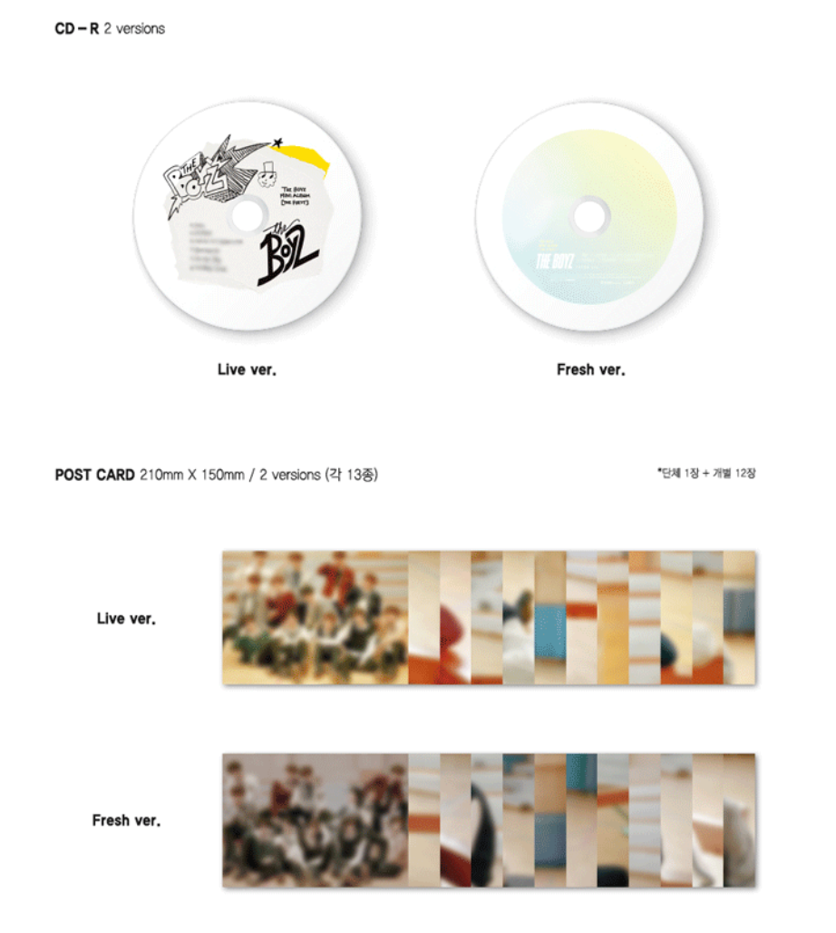 THE BOYZ MINI ALBUM THE FIRST