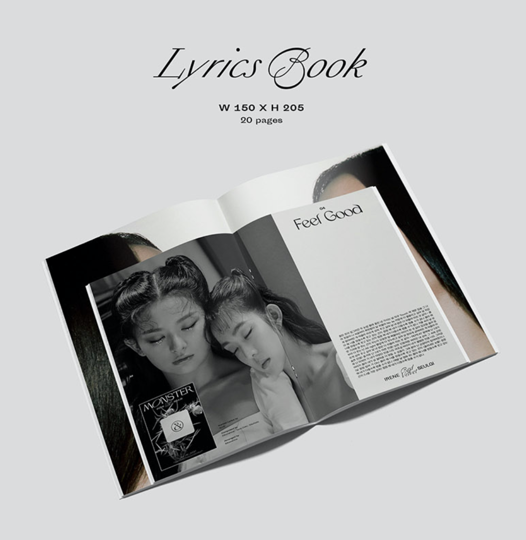 Irene & Seulgi (Red Velvet) 1st Mini Album: Monster [Base Note Ver.]