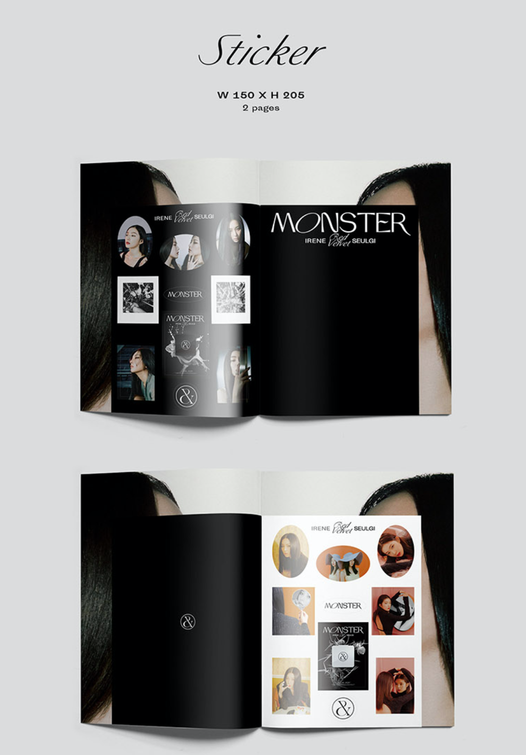 Irene & Seulgi (Red Velvet) 1st Mini Album: Monster [Base Note Ver.]