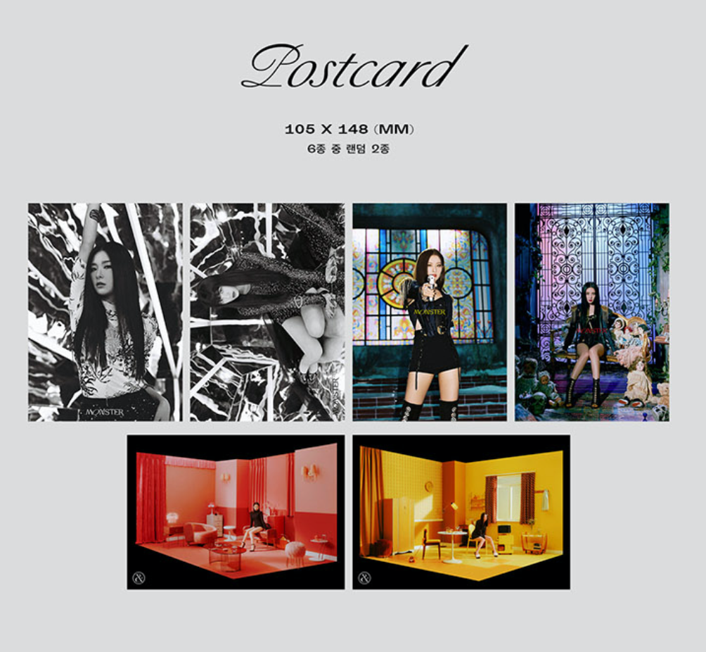 Irene & Seulgi (Red Velvet) 1st Mini Album: Monster [Base Note Ver.]