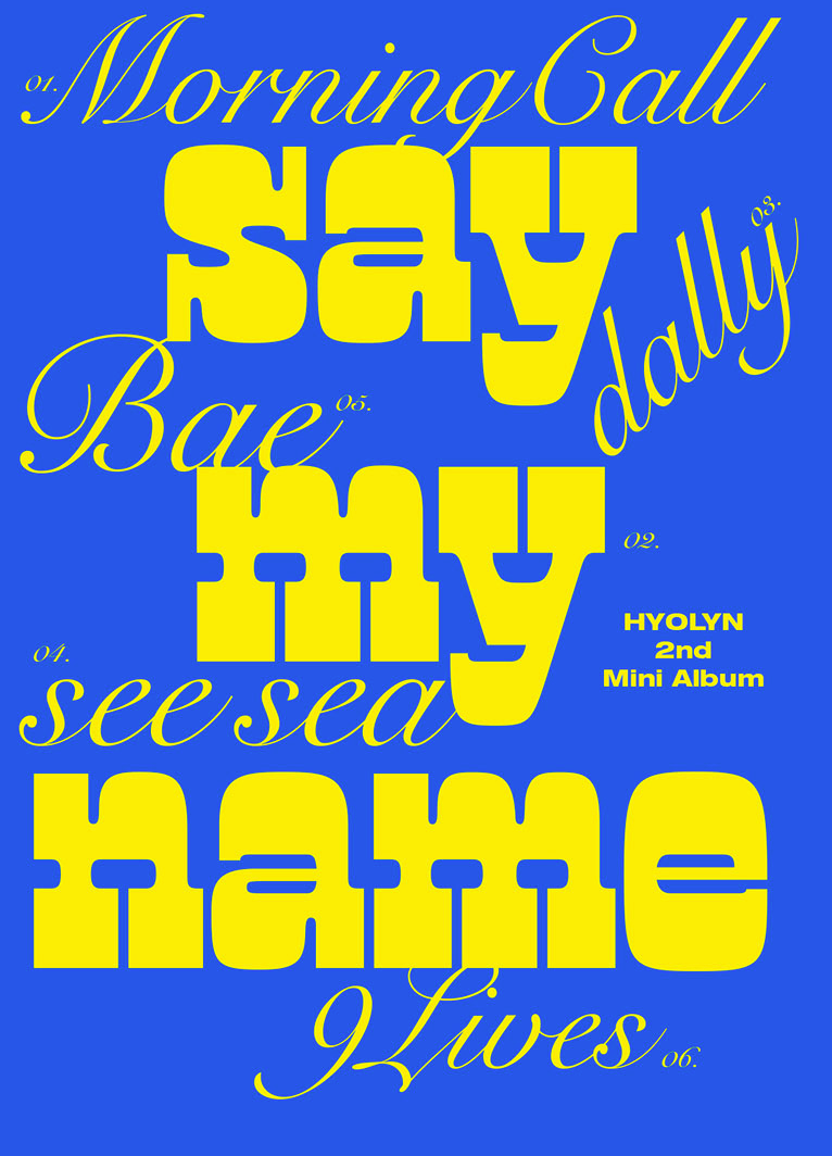 HYOLIN SAY MY NAME