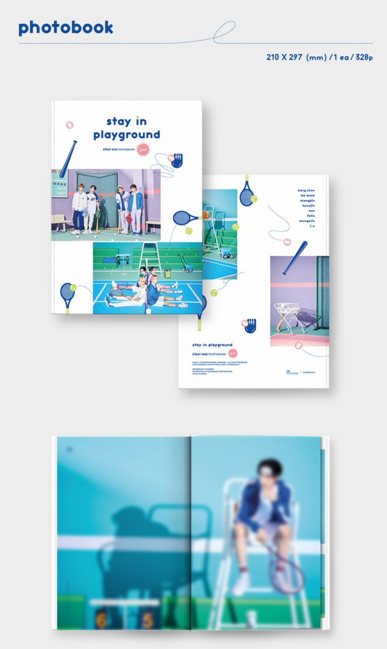 Stray Kids 2nd Photo Book: Stay in Playground – Amuse Ground