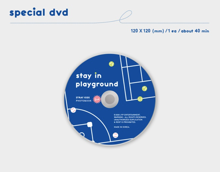 Stray Kids 2nd Photo Book: Stay in Playground – Amuse Ground
