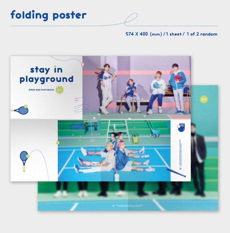 Stray Kids 2nd Photo Book: Stay in Playground – Amuse Ground