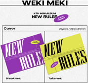 WekiMeki 4th Mini Album: New Rules