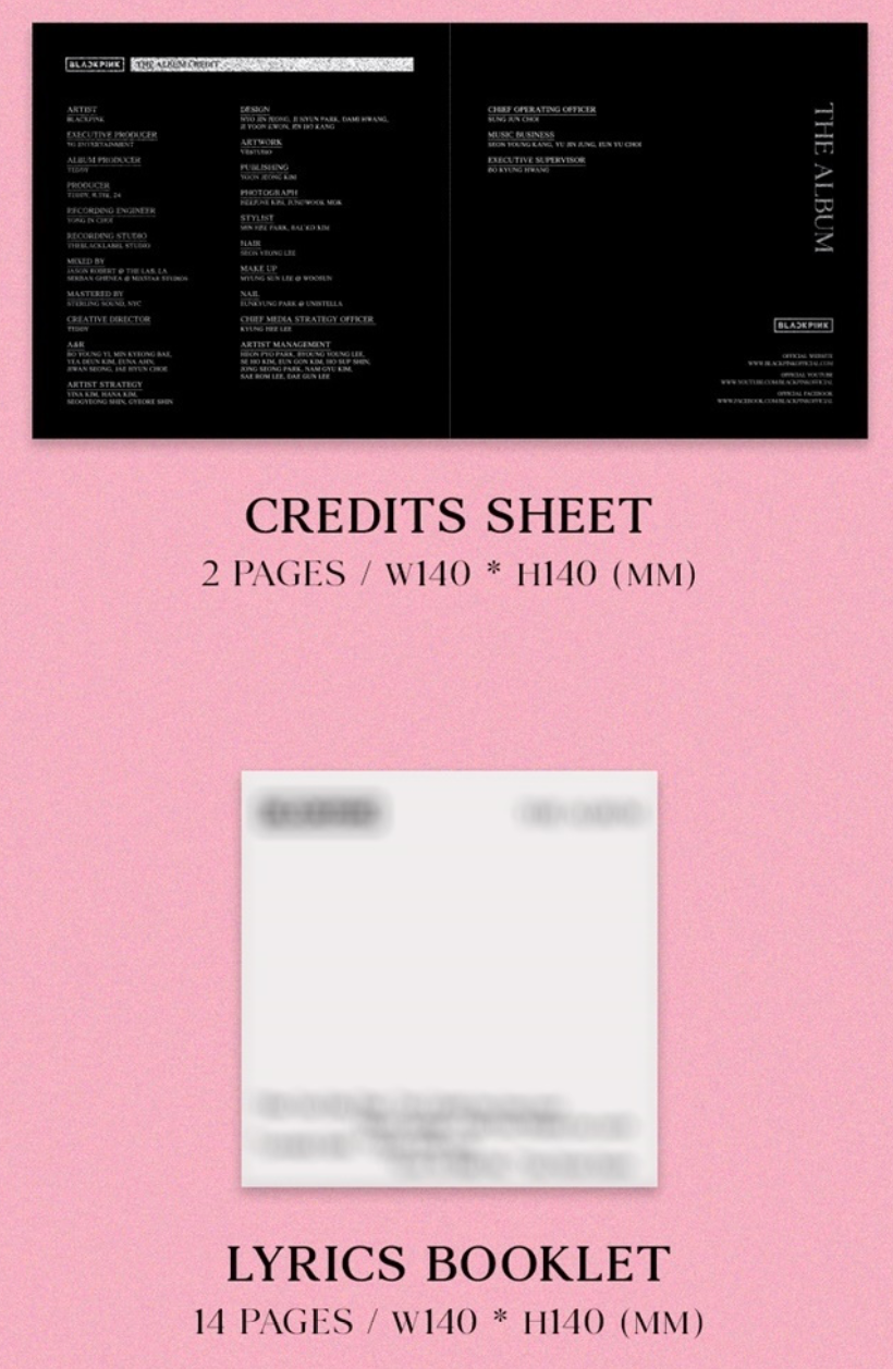 BLACKPINK "THE ALBUM"