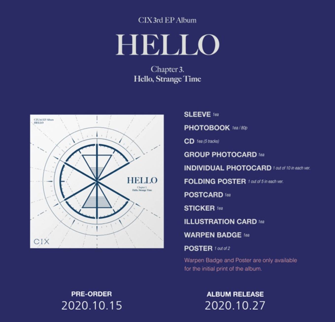CIX CHAPTER 3. HELLO, STRANGE TIME