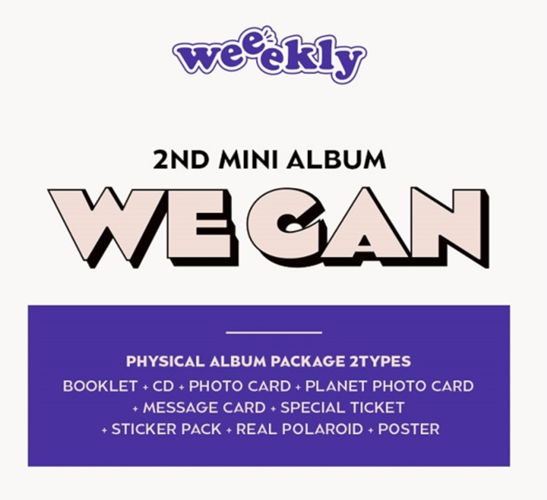 Weeekly 2nd Mini Album: We Can