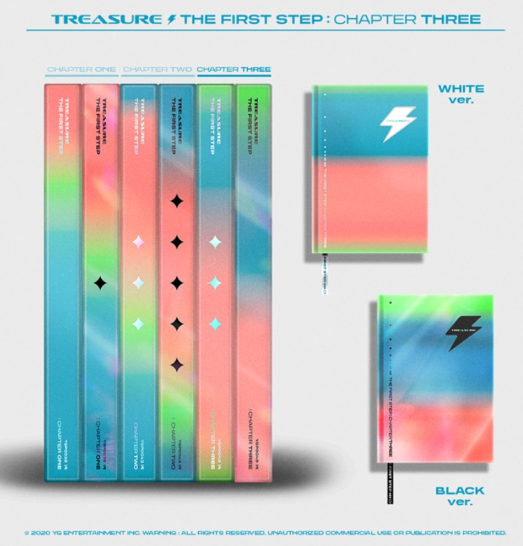 Treasure 1st Single Album The First Step: Chapter Three