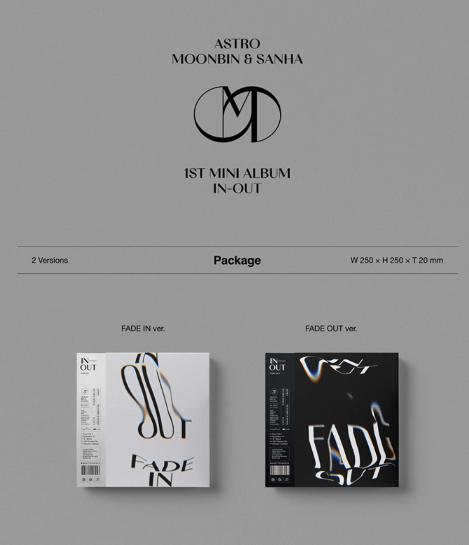 ASTRO MOONBIN & SANHA 1st Mini Album "IN-OUT"