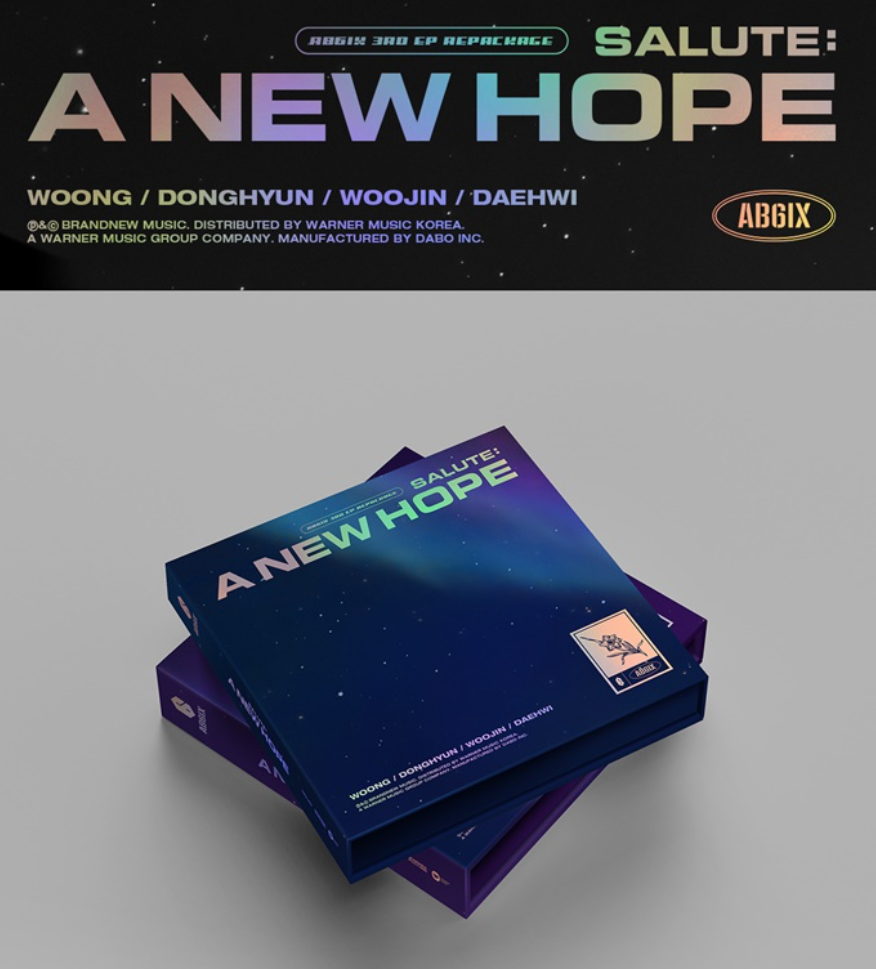 AB6IX 3rd EP Album Repackage "SALUTE : A NEW HOPE"