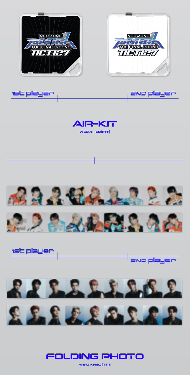NCT 127 Vol.2 Repackage New Zone: The Final Round [Kit Ver.]
