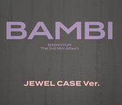 EXO Baekhyun 3rd Mini Album "BAMBI" (Jawel Case Ver.)