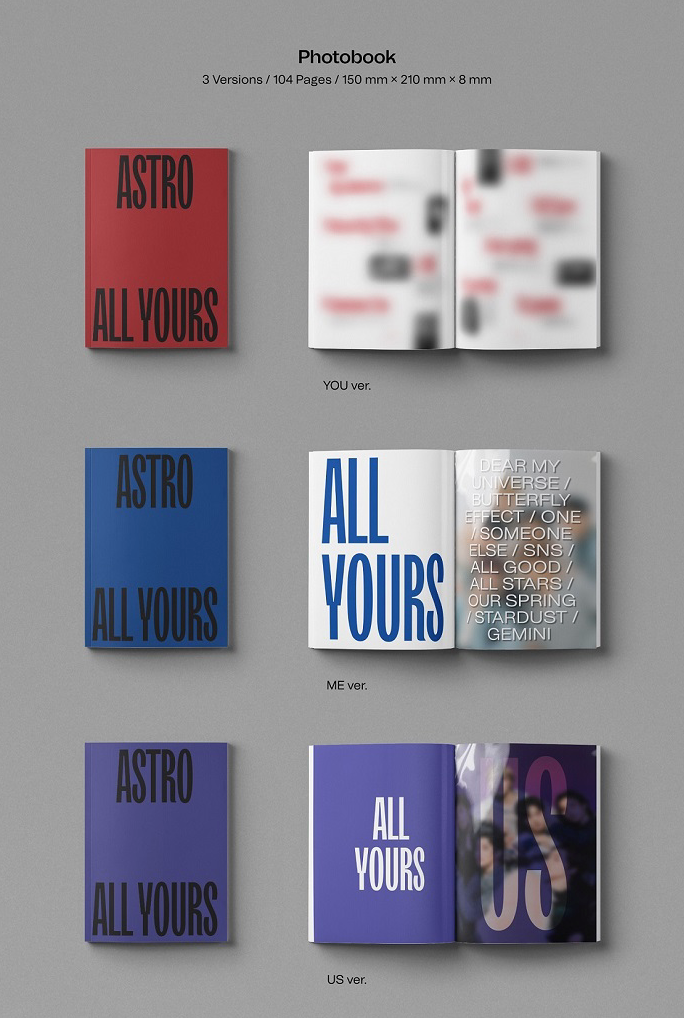 ASTRO "All Yours" (Set Ver.)