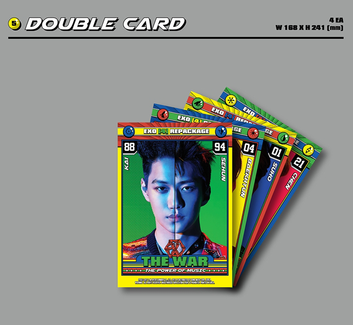 EXO VOL 4 REPACKAGE THE WAR THE POWER OF MUSIC