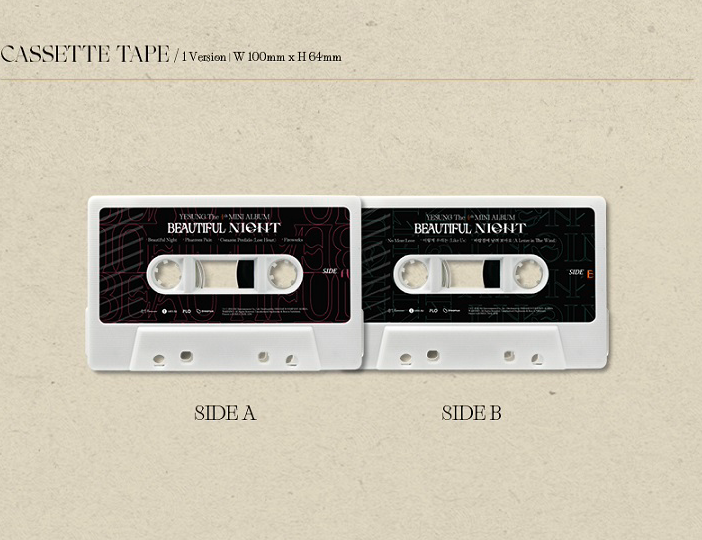 YESUNG Beautiful Night Cassette Tape Ver