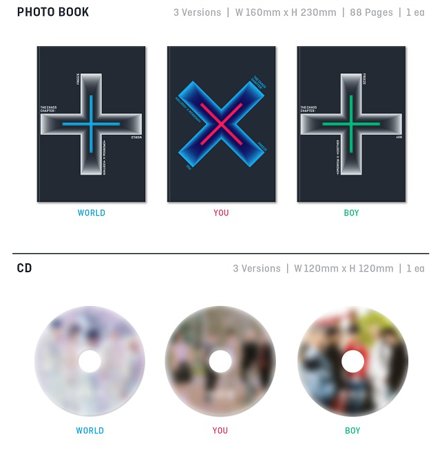 TOMORROW X TOGETHER (TXT) 2nd Full Album "The Chaos Chapter: FREEZE"