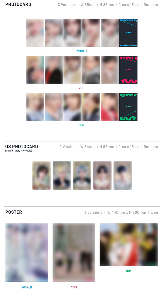 TOMORROW X TOGETHER (TXT) 2nd Full Album "The Chaos Chapter: FREEZE"