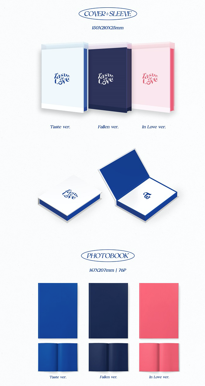 TWICE 10th Mini Album "Taste of Love"