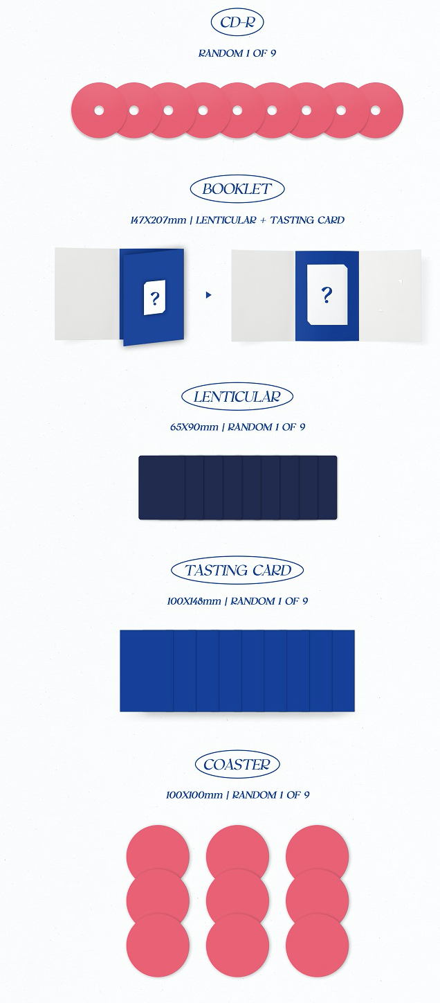 TWICE 10th Mini Album "Taste of Love"