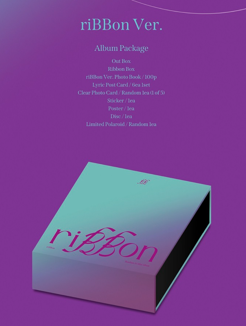 GOT7 BamBam 1st Mini Album "riBBon"