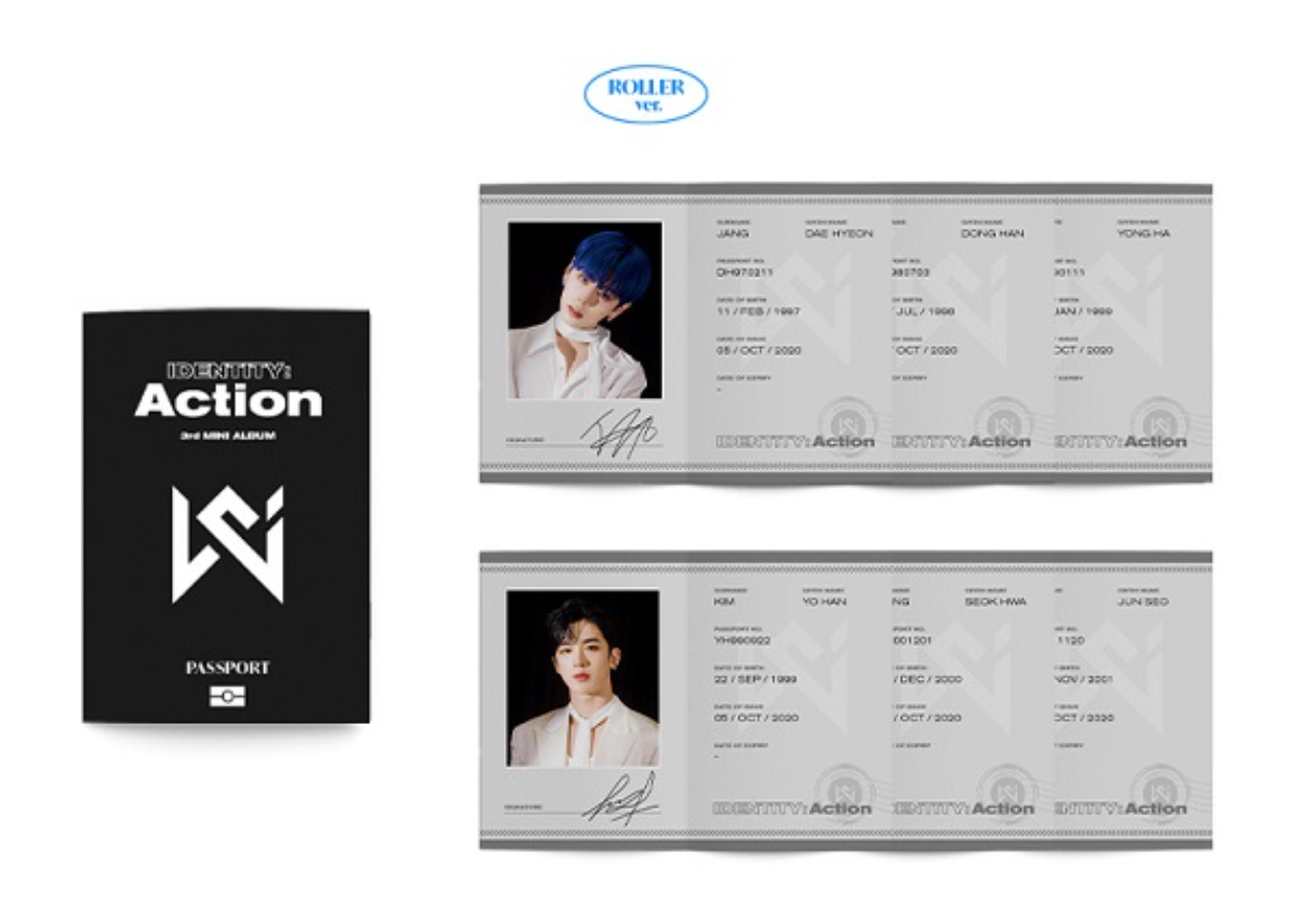 WEi IDENTITY  ACTION 3RD MINI ALBUM