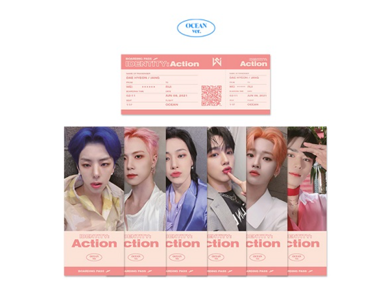 WEi IDENTITY  ACTION 3RD MINI ALBUM