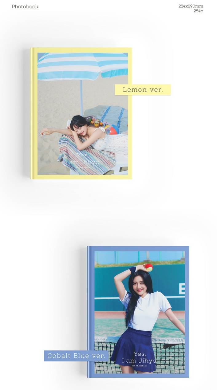 JIHYO - YES, I AM JIHYO (1ST PHOTOBOOK)