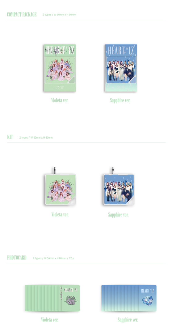 IZONE HEART*IZ KIT VER