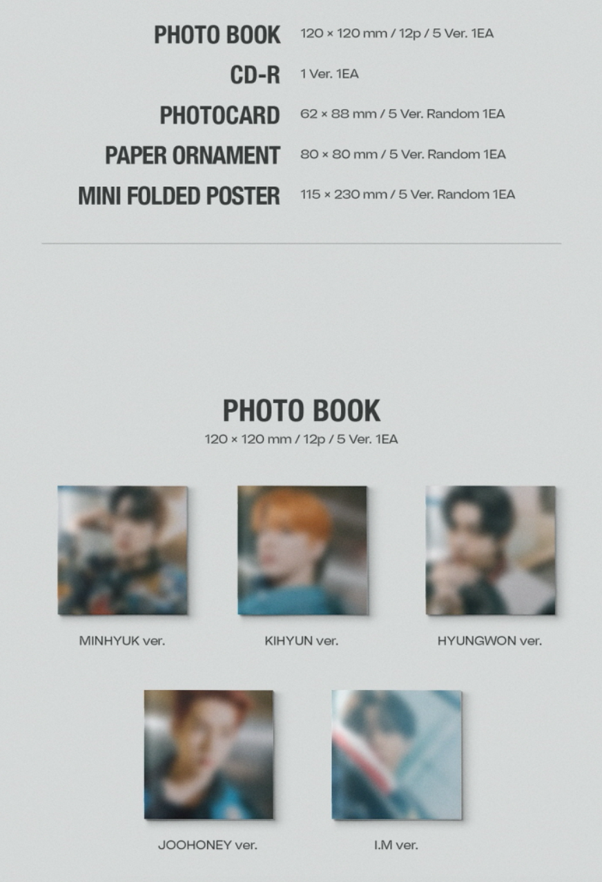 MONSTA X NO LIMIT JEWEL