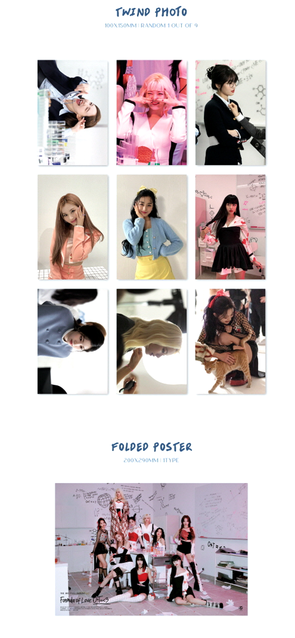 TWICE Vol.3 Album "Formula of Love O+T=<3" (Result File Ver.)