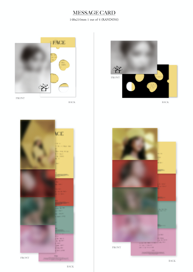MAMAMOO Solar 1nd Mini Album "容 : Face"