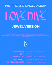 IVE THE 2ND SINGLE ALBUM LOVE DIVE (JEWEL VER) [LIMITED EDITION)