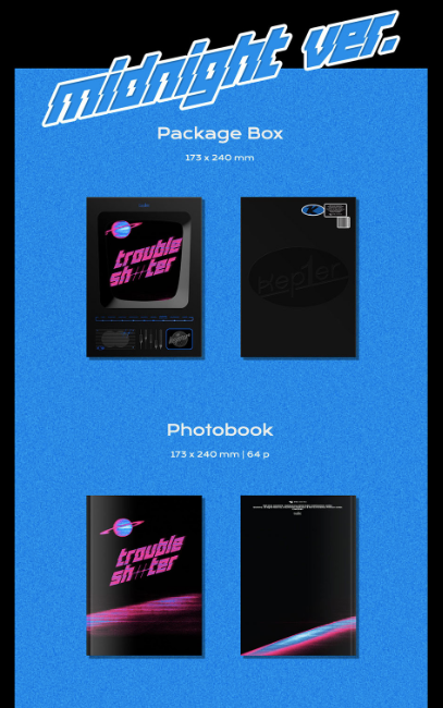 Kep1er 3rd Mini Album: Trouble Shooter