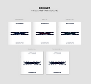 LE SSERAFIM 2nd Mini Album: Antifragile [Compact Ver.]