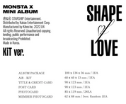 MONSTAX SHAPE OF LOVE KIT VER