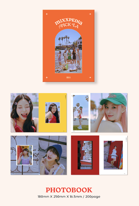 mixxpedia PICK 1st Photobook ソリュンコンプセット mixxpedia PICK 1st Photobook ソリュンコンプセット NMIXX