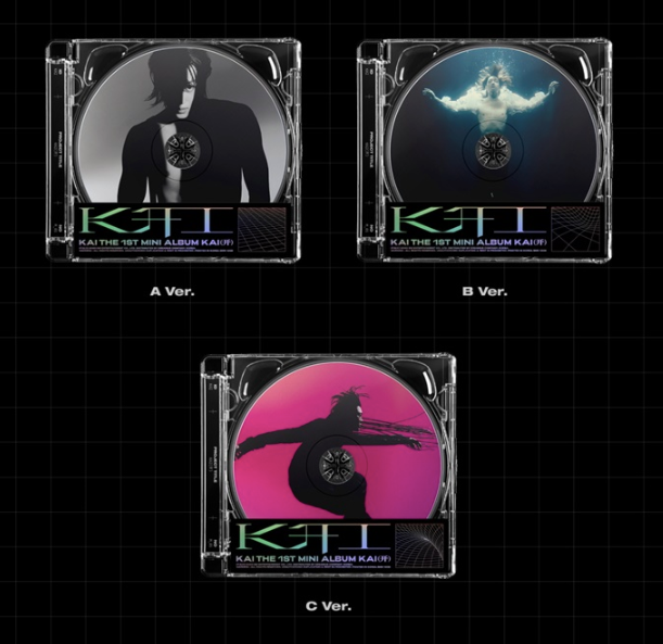 Kai 1st Mini Album: Kai 开 [Jewel Case Ver.]