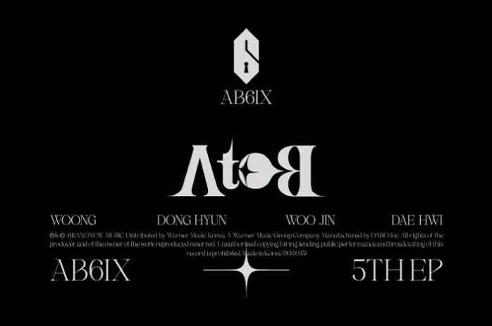 AB6IX 5th EP Album "A to B"