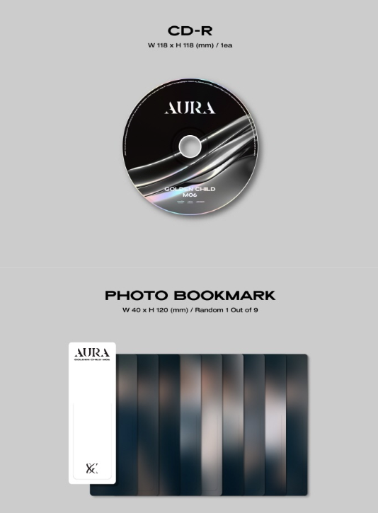 GOLDEN CHILD 6th MINI ALBUM: AURA PHOTOBOOK VER. (LIMITED EDITION)
