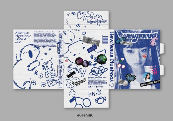 NewJeans 1st EP: New Jeans [Bluebook Ver.]
